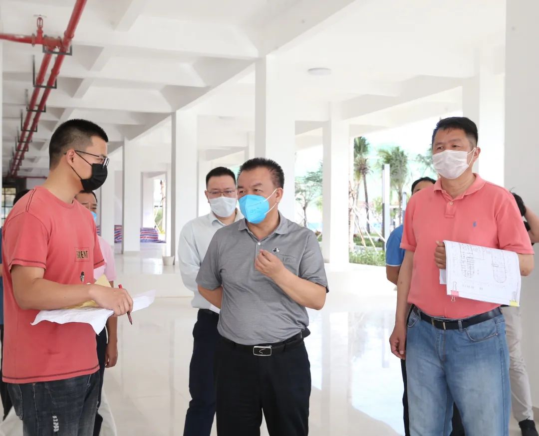 三亚中院院长张光亲实地调研涉外民商事巡回法庭及知识产权巡回法庭