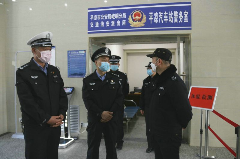 张鹏飞同志督导调研客运汽车站火车站疫情防控及复工复产工作