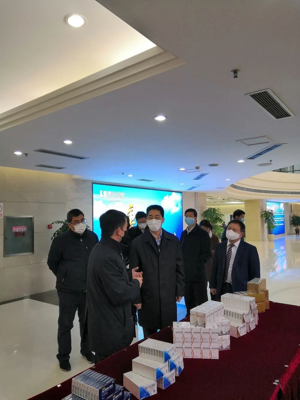 牛清报副市长率队赴康弘药业集团调研走出去工作