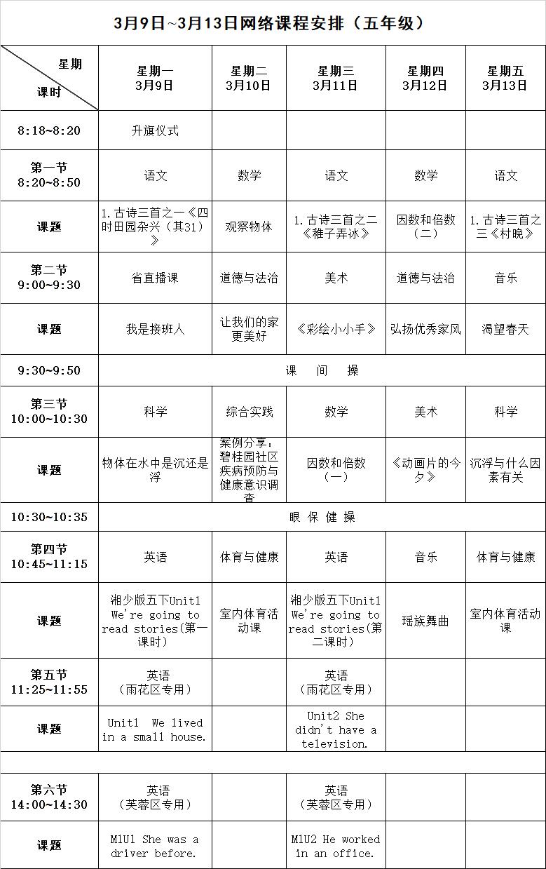 长沙出台细则为开学准备工作提供参照"开学第一课 确定!