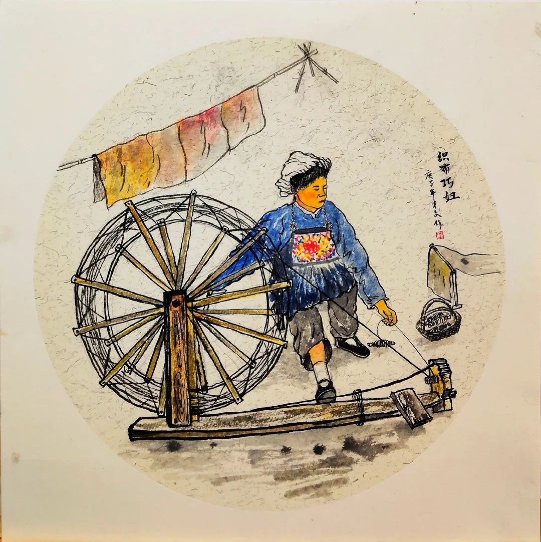 女神节营山县水墨丹青巾帼风采女性主题书画展