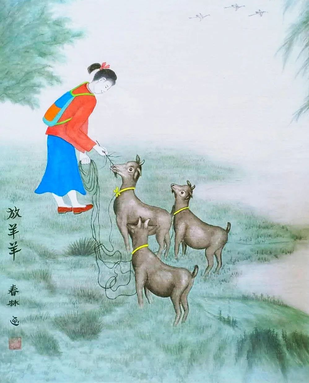 女神节营山县水墨丹青巾帼风采女性主题书画展