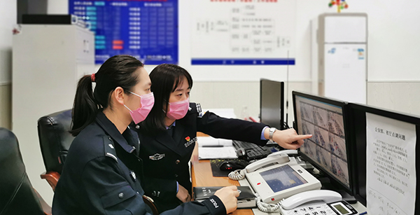 战时玫瑰不负铿锵记留置看护支队增援监管民警孙妍