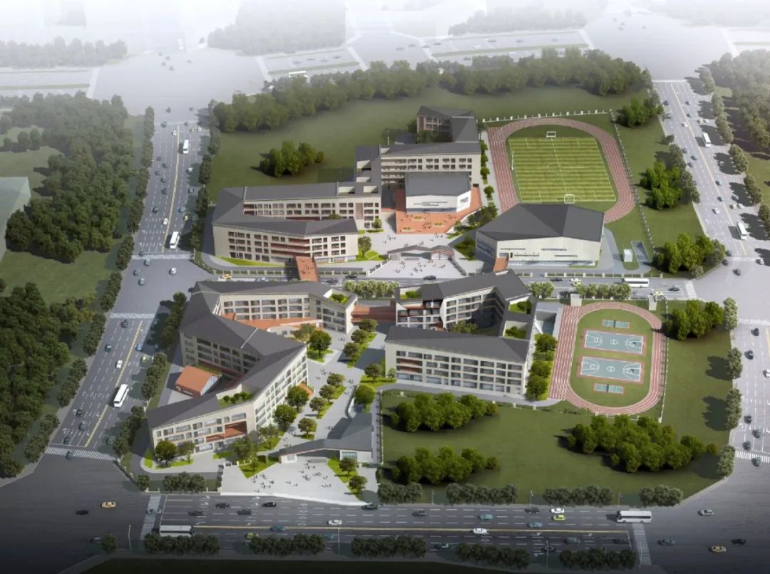八幼成都市天府新区元音书院主要包括总建筑面积约11万平方米天府学校