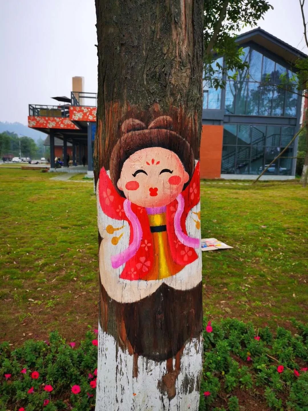 梨花季3d树绘邂逅花漾新津梨花季