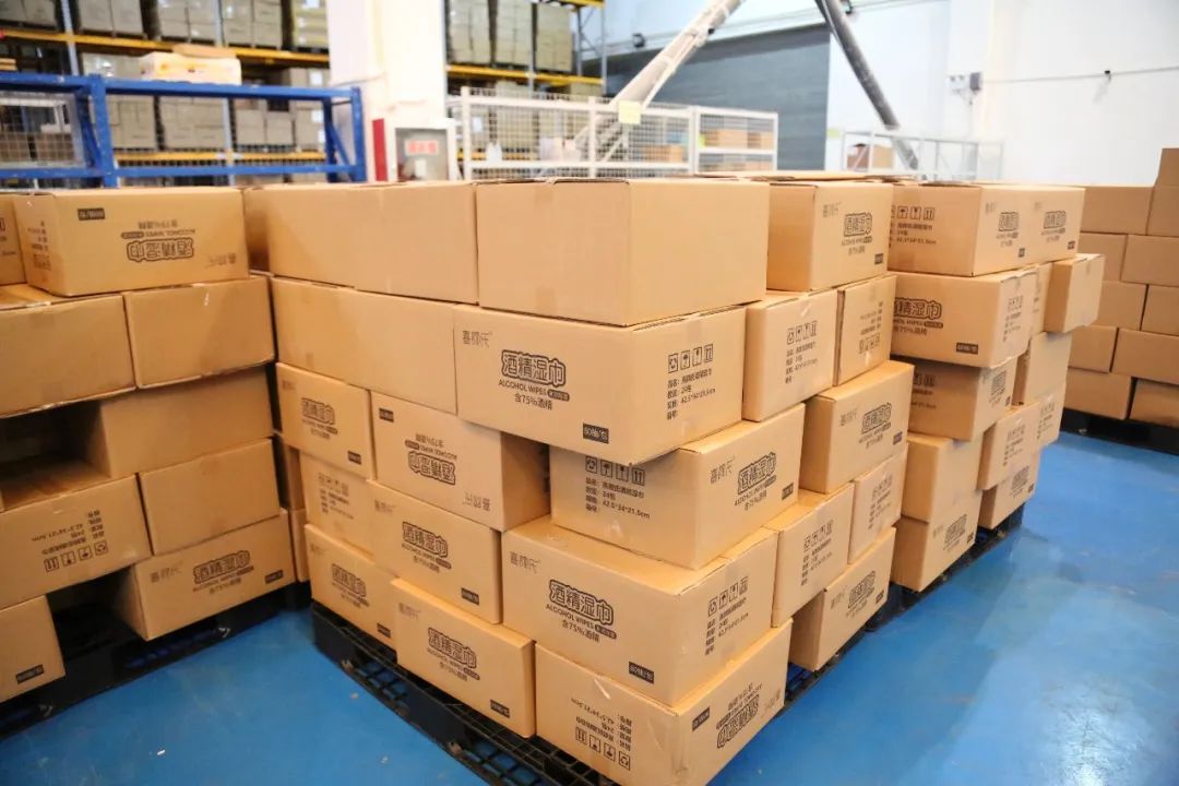 当天下单当天发出你网购的东西可能就在松江这个仓库