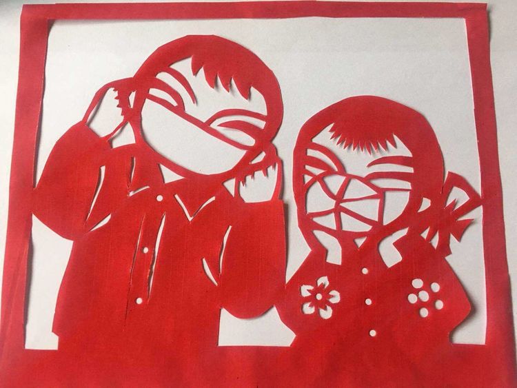 《戴口罩也好看》剪去病毒,留下美好!