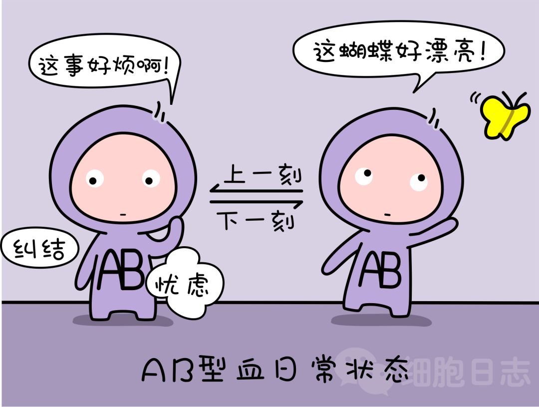 面对疫情各血型的反应你造么