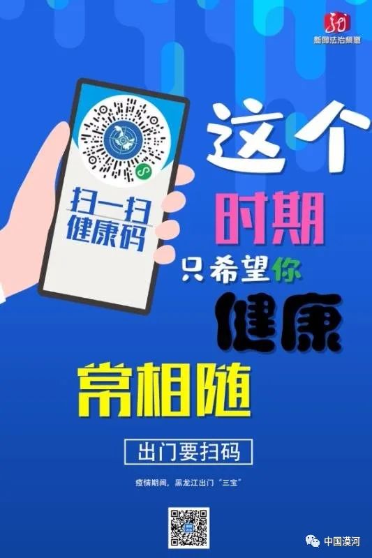 提醒您出门戴口罩,出门要扫码.