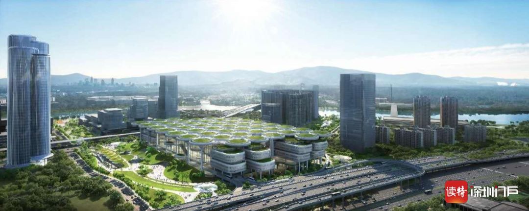 大湾区建设一号工程新皇岗口岸设计概念首次惊艳发布
