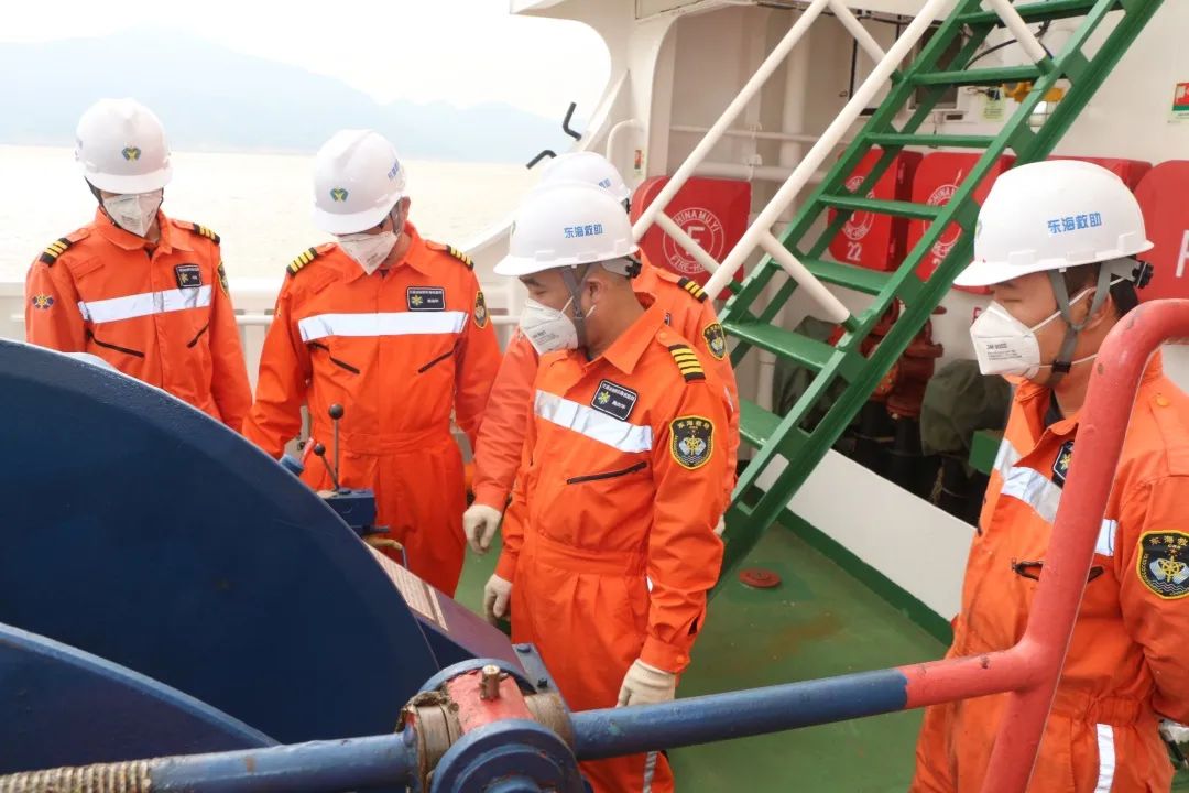 严防疫强训练救助船队东海救118轮疫情防控和安全训练两手抓两不误
