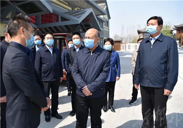 邯郸市委书记调研文体旅行业复工复业情况并带头就餐消费