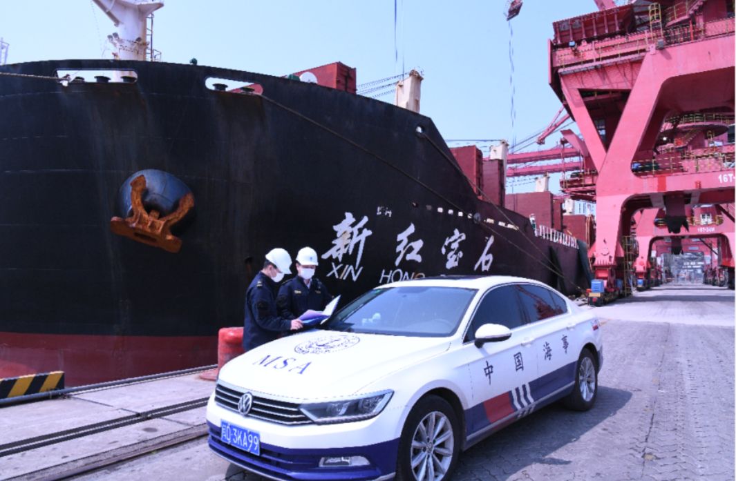 欢迎回家多地海事部门保障中国籍入境船员顺利换班