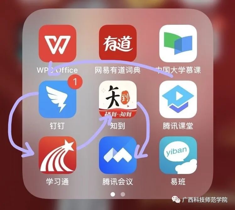 解锁网课下的广西科师人