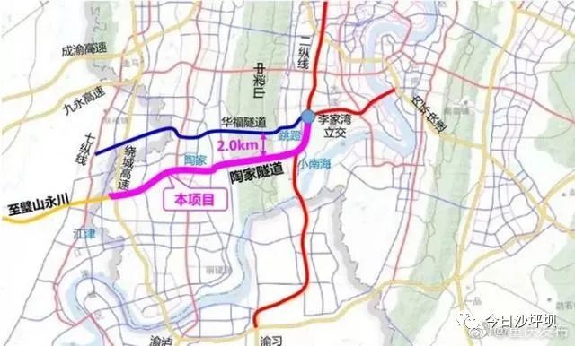 土主隧道明年通车大学城复线隧道有了新动态