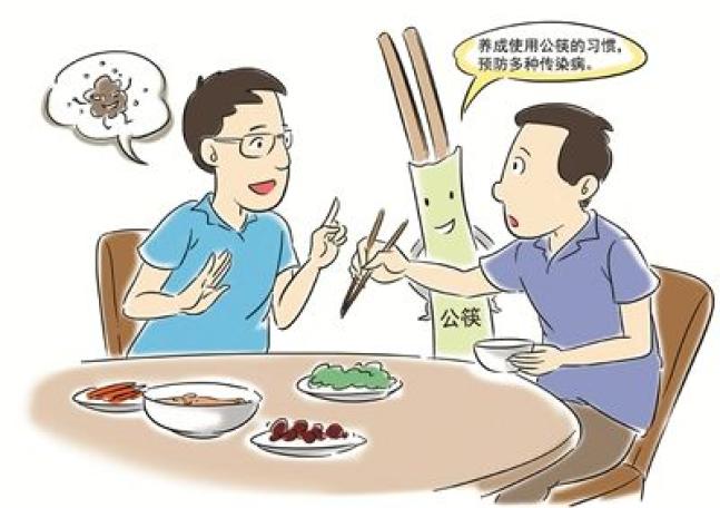 我倡议我践行使用公筷公勺文明健康用餐倡议书