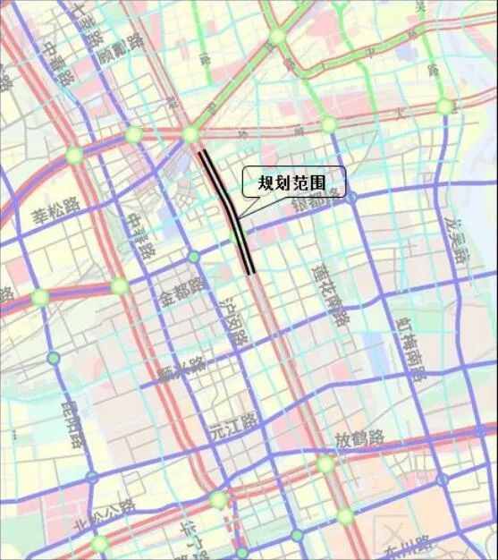 规划范围s4沪金高速公路是连接中心城区,闵行主城片区,奉贤,金山以及