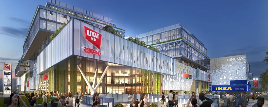 上海临空荟聚综合体最新效果图出炉小编带你直击复工现场