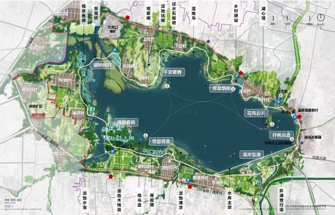 溢泉湖环湖生态绿廊的旅发模样!