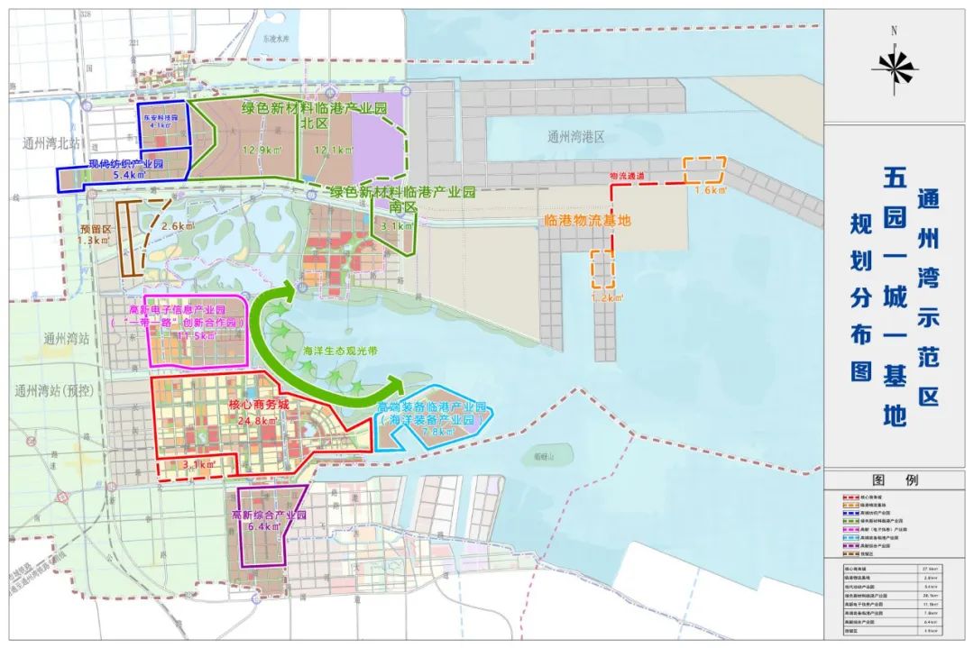 通州湾规划图片