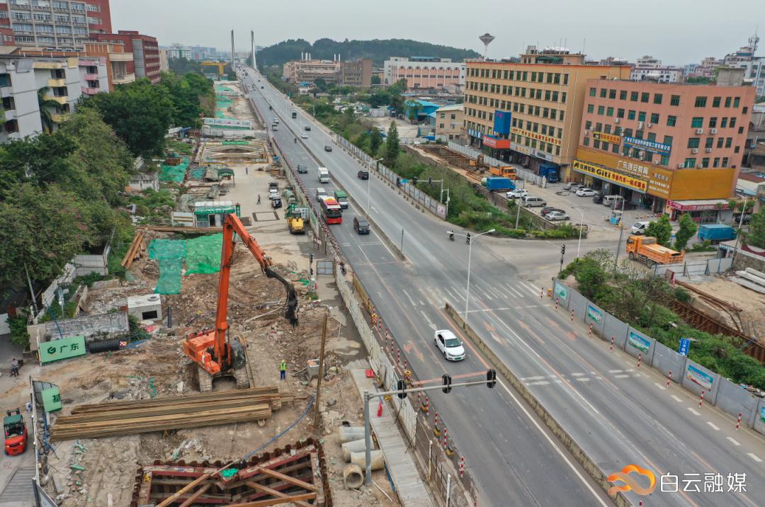 广花一级公路将在年内完成地下综合管廊施工_澎湃号