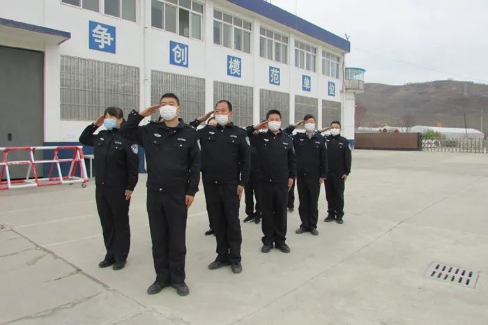 西和县看守所,拘留所扎实组织开展春季大练兵活动.