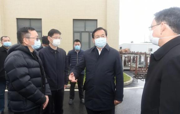 王忠林赴新洲调研统筹推进疫情防控和复工复产复市工作 长江日报记者