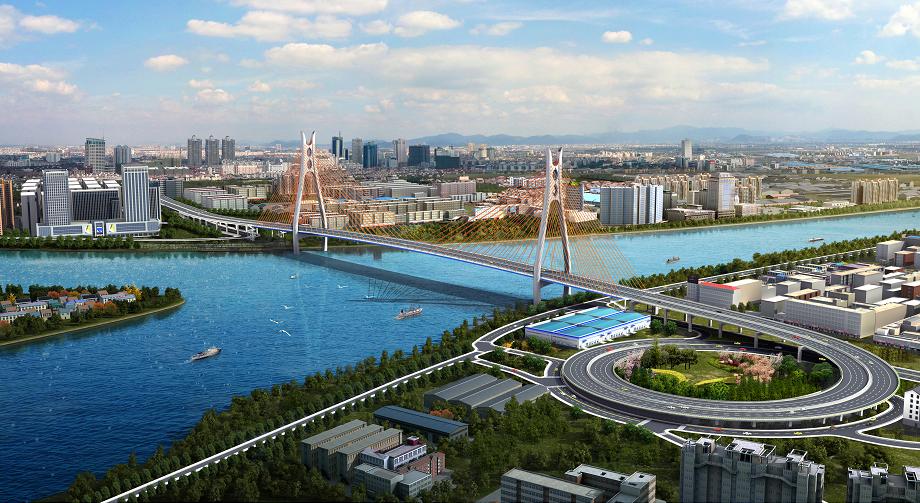 德胜体育中心顺兴大桥顺通大桥动工开启顺德强中心新起点