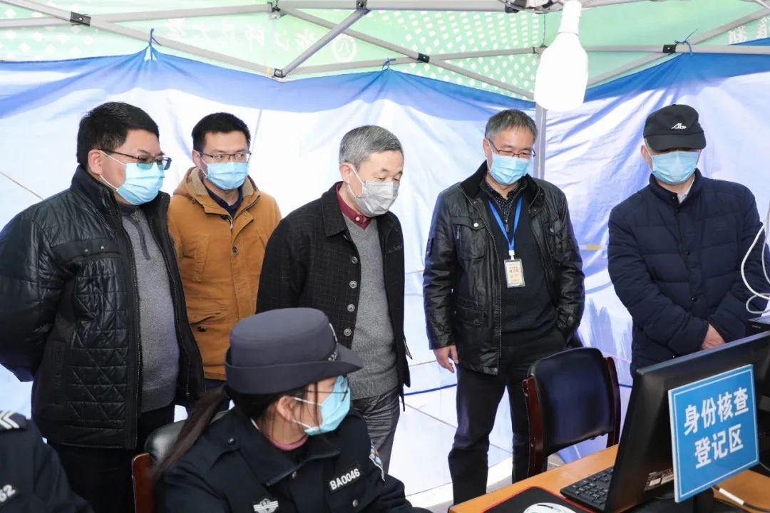 省教育厅一级巡视员丁天乐来浙师大调研指导疫情防控
