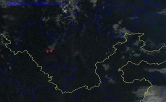 天空之眼解析四川林火：火场向北蔓延但影响面积逐渐缩小