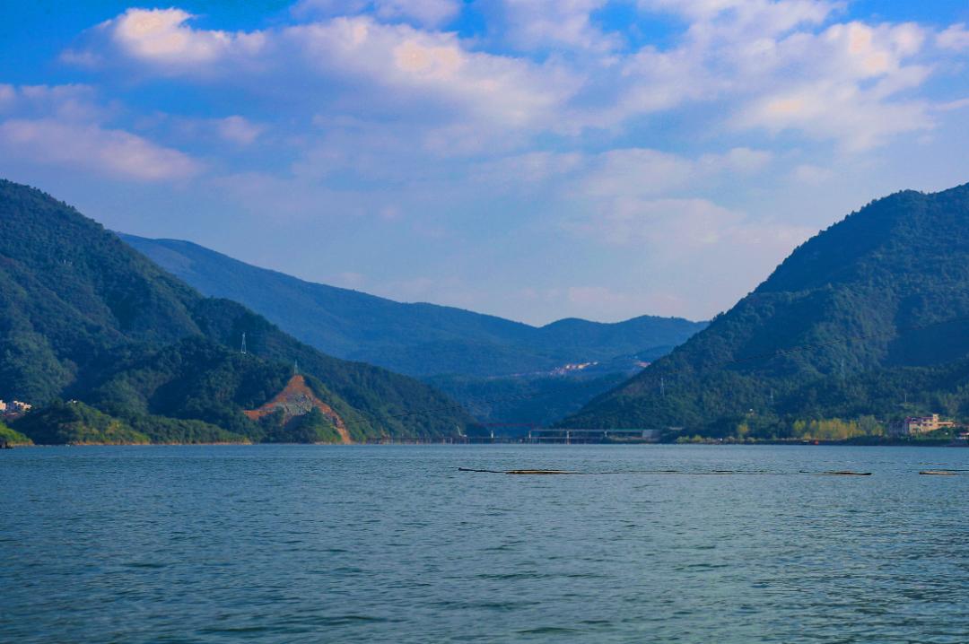 云游咸宁舟行碧波上人在画中游富水湖国家湿地公园