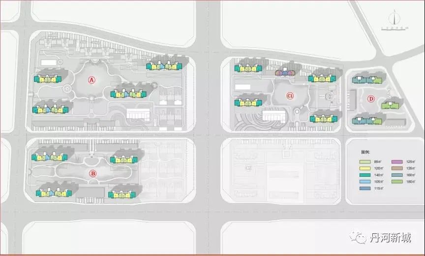 丹河新城团购房丹河蓝湾户型图来了