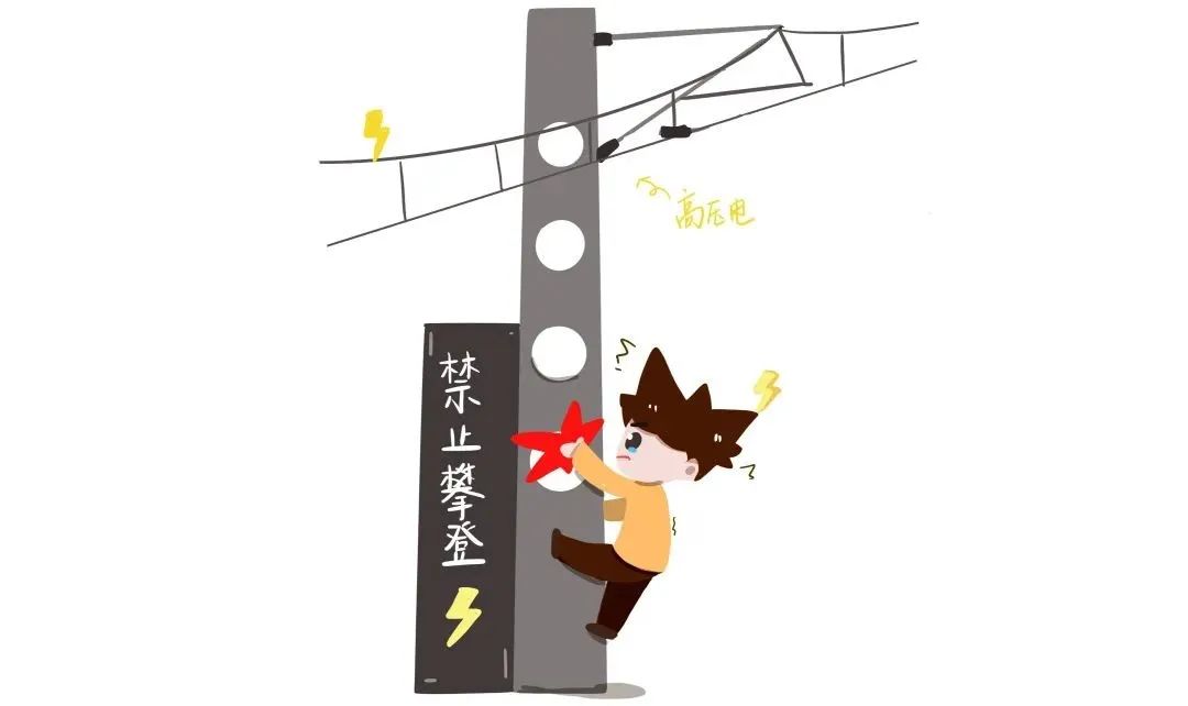 为材料禁止在线路周边垂钓2影响铁路安全极易造成设备故障挂在接触网