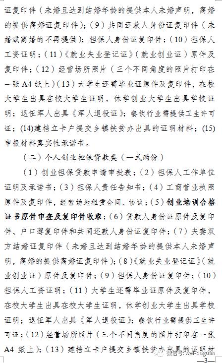 转需丨昭通4县创业担保贷款来了！