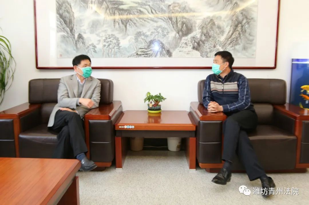 宋保华院长走访住青全国人大代表