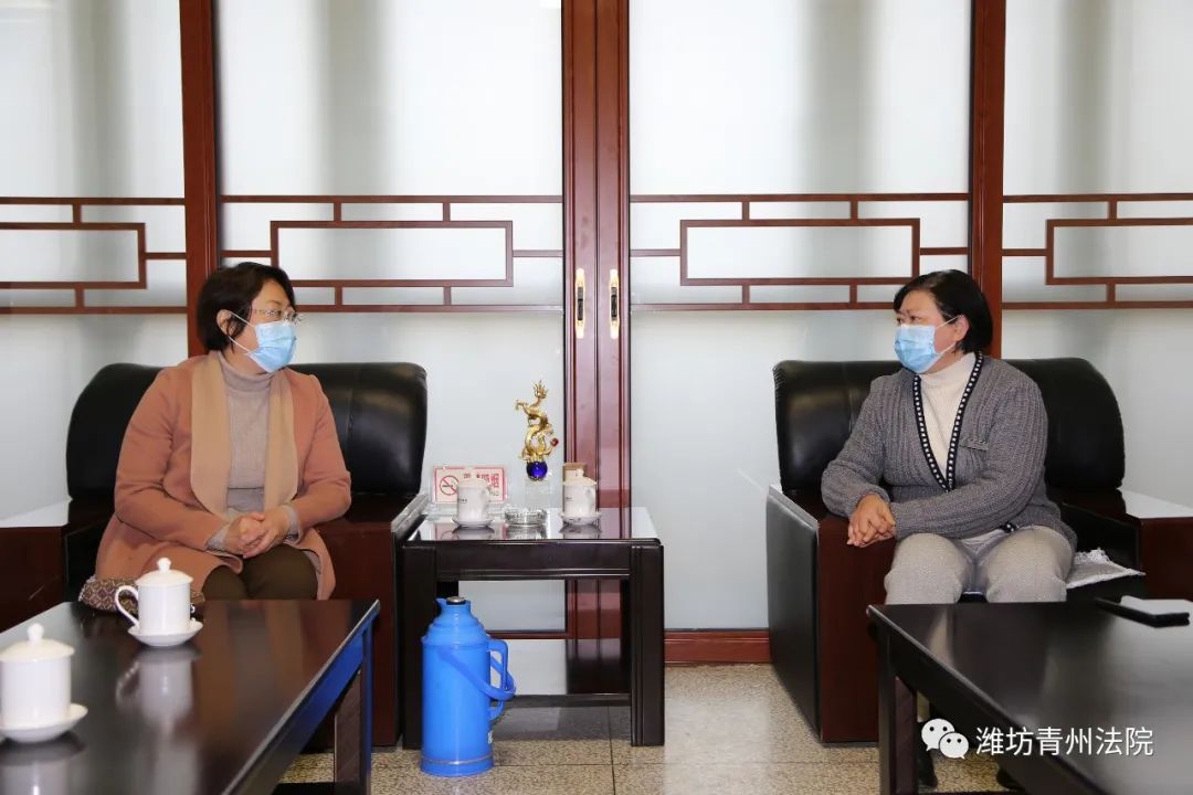 宋保华院长走访住青全国人大代表