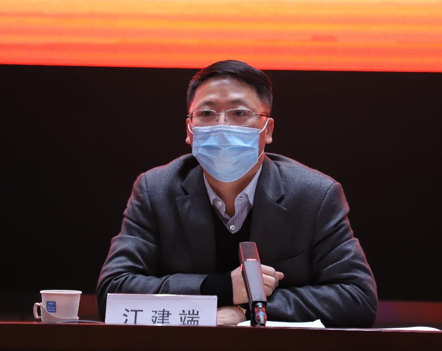 江建端首先传达了中建集团基础设施专题会的会议精神,并对营销工作