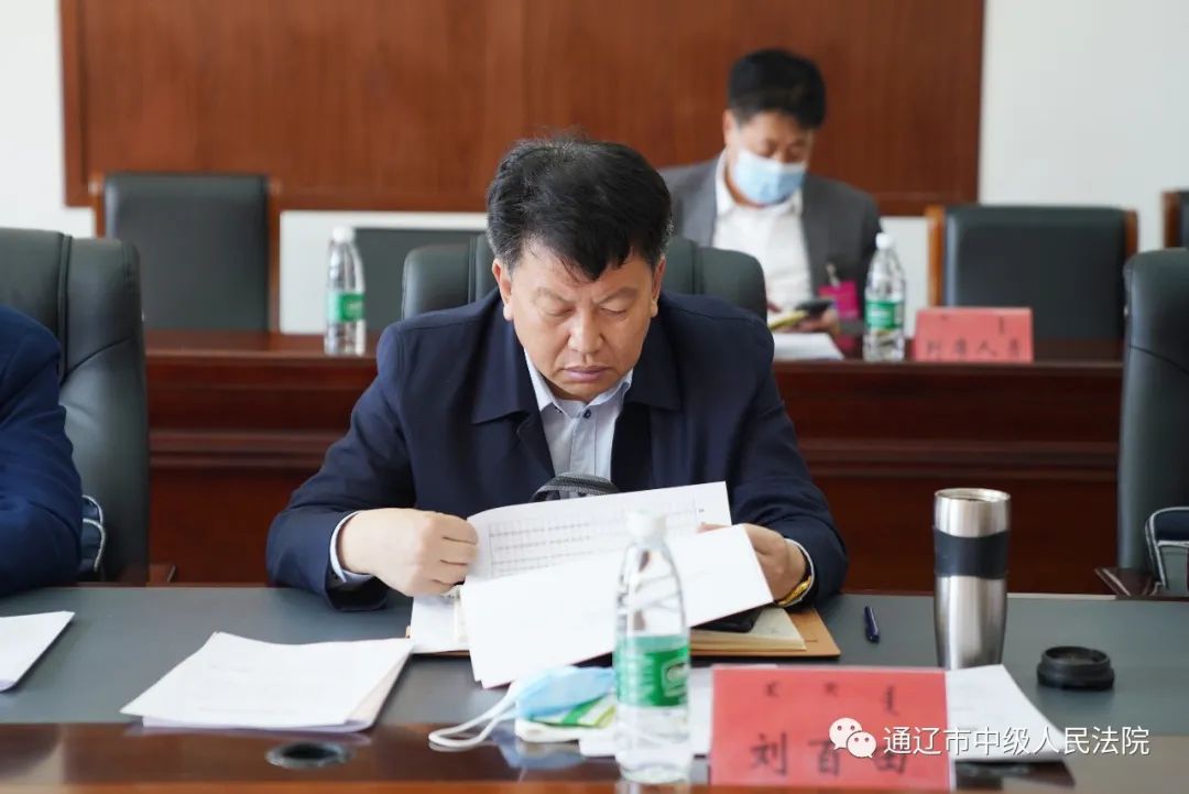 科左中旗委书记刘百田过去一年,法院在执行攻坚,扫黑除恶专项斗争,两