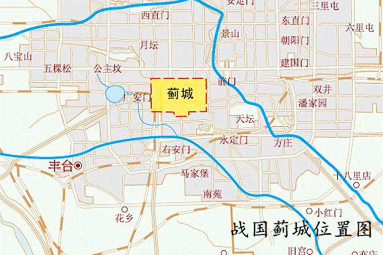 宣武区位于北京外城西南一隅宣武区就有多古老北京城有多古老其城址之