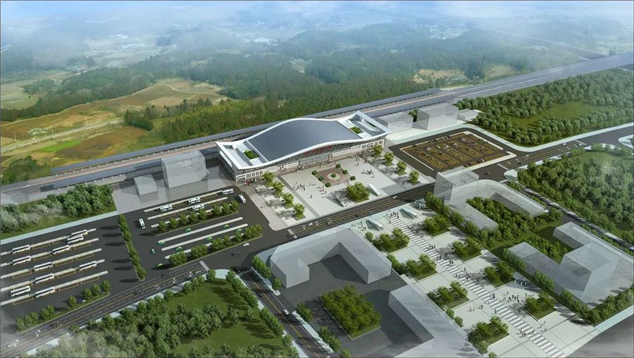 资阳西车站位于资阳市西部,雁江区祥符镇排桶村境内,距市府17公里,与