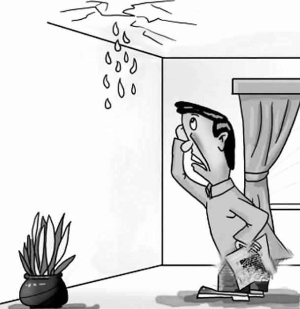 2楼漏水,1楼受损,7楼为何来赔偿?