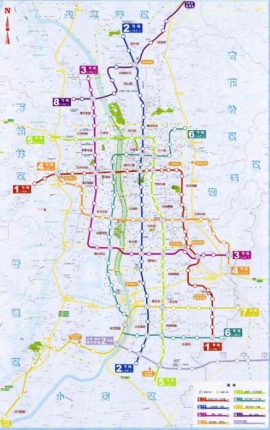 太原地铁8号线线路图图片