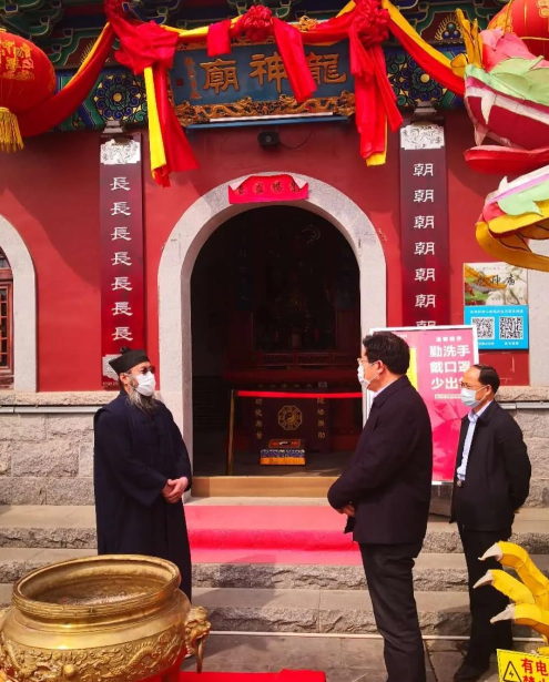日照统战部长杨留星督导宗教活动场所疫情防控工作