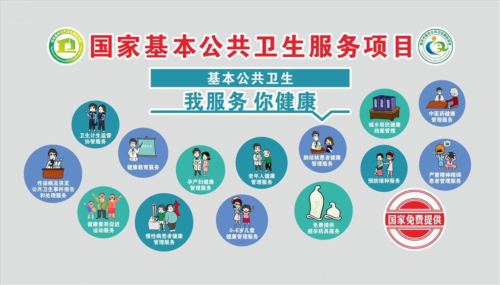 武宣县桐岭中心卫生院项目宣传国家基本公共卫生服务项目传染病和突发