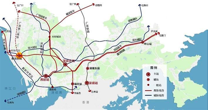 深茂铁路路线图片