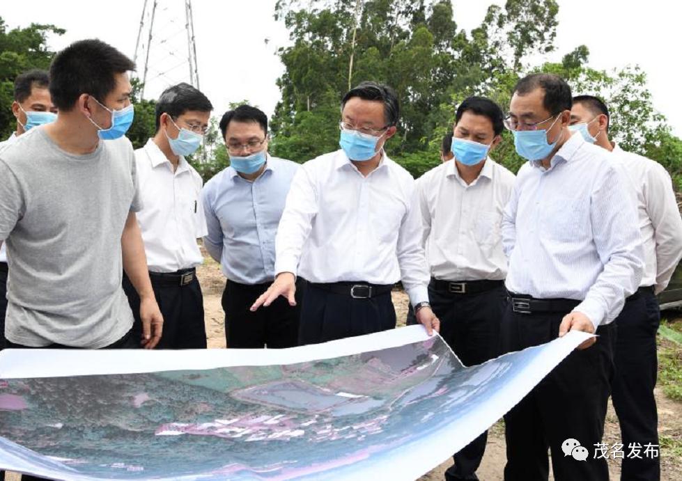 许志晖调研茂名石化炼油厂卫生防护距离搬迁安置工作情况全力以赴完成