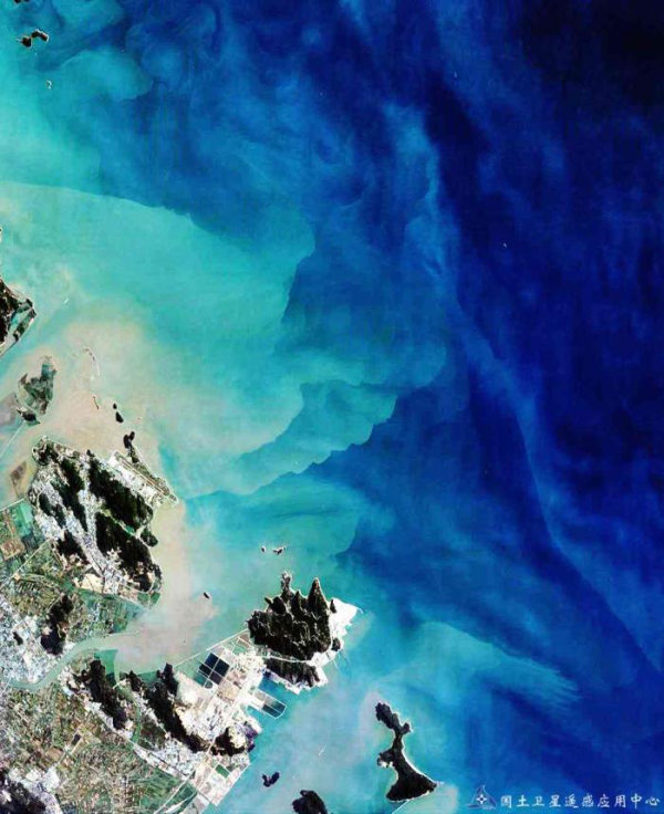 △(珠海,资源三号卫星拍摄)