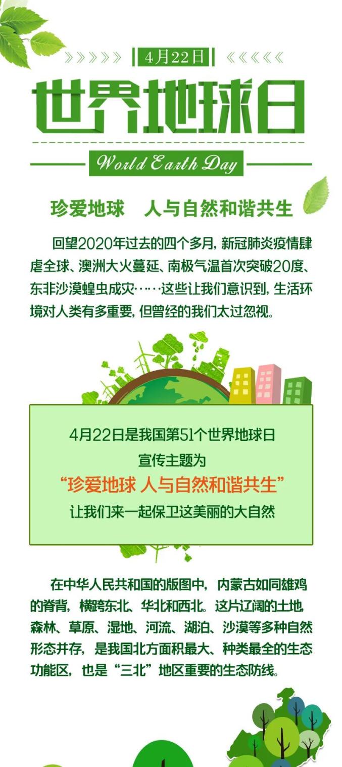 珍爱地球人与自然和谐共生