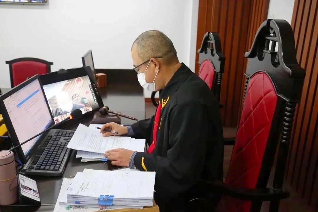 “云”解纷线上线下齐发力法院“背靠背”调解一起跨域合同纠纷案插图1