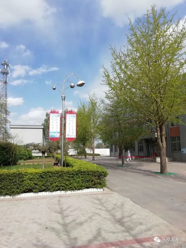 乐亭二中春风浩荡校园锦绣我们别来无恙